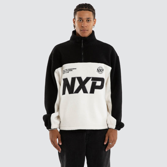 Nena And Pasadena Slick Pullover - Black/White