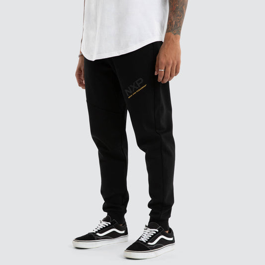 Nena And Pasadena Turret Slim Trackpant - Jet Black