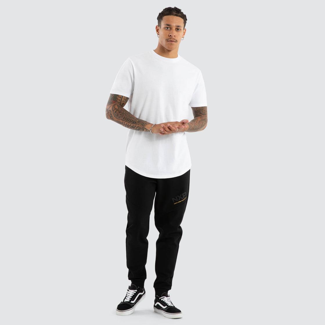 Nena And Pasadena Turret Slim Trackpant - Jet Black