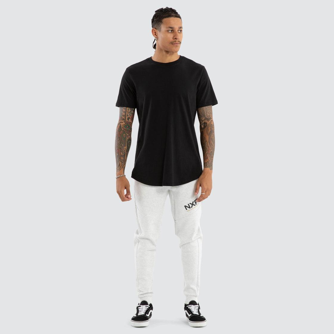Nena And Pasadena Turret Slim Trackpant - Grey Marle