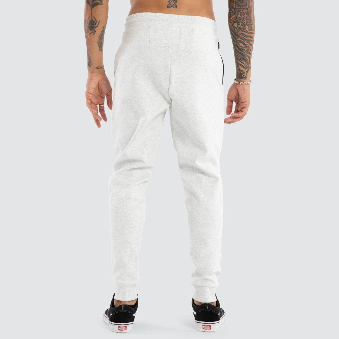Nena And Pasadena Turret Slim Trackpant - Grey Marle