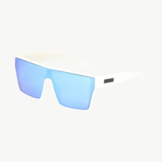 Carve Voodoo - Matt White - Grey Lens W Blue Iridium