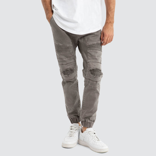 Nena And Pasadena Viper Denim Jogger - Volcano