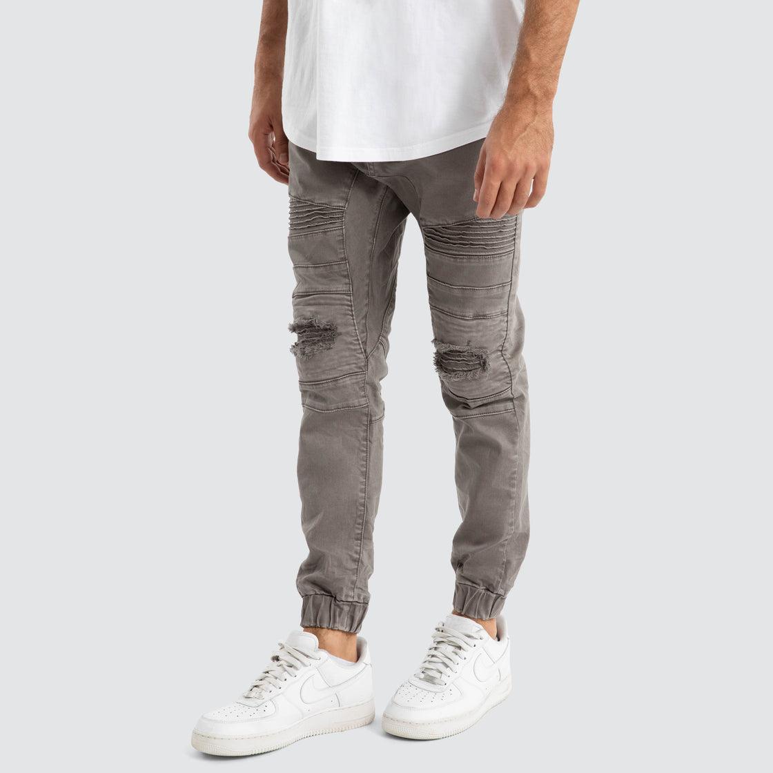 Nena And Pasadena Viper Denim Jogger - Volcano