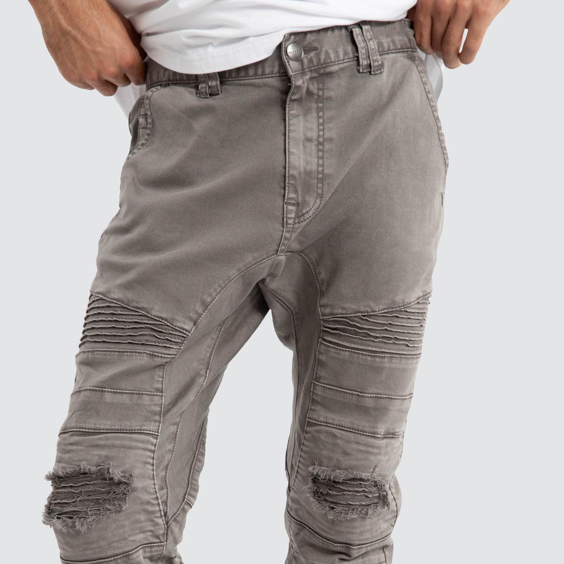 Nena And Pasadena Viper Denim Jogger - Volcano