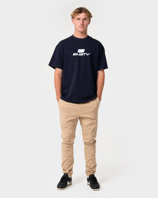 Rusty Hook Out Elastic Pant - Khaki