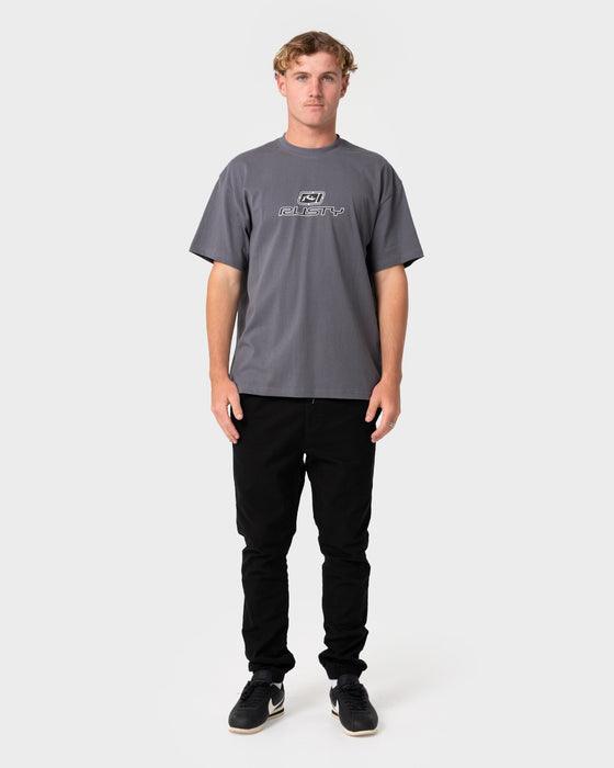 Rusty Hook Out Elastic Pant - Black