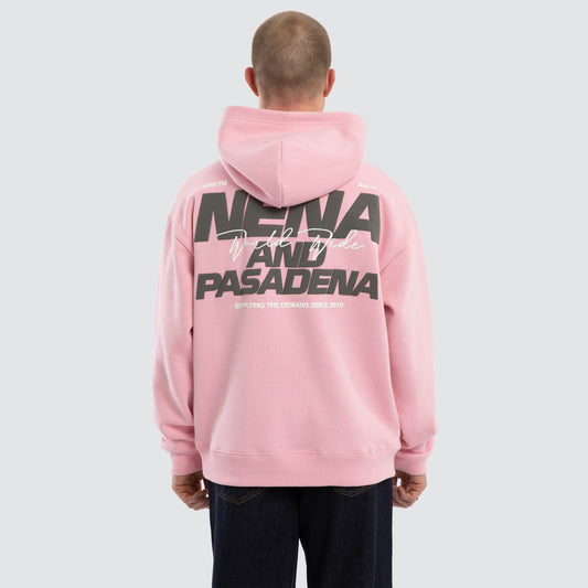 Nena And Pasadena Qualifying Relaxed Hoodie - Orchid Pink