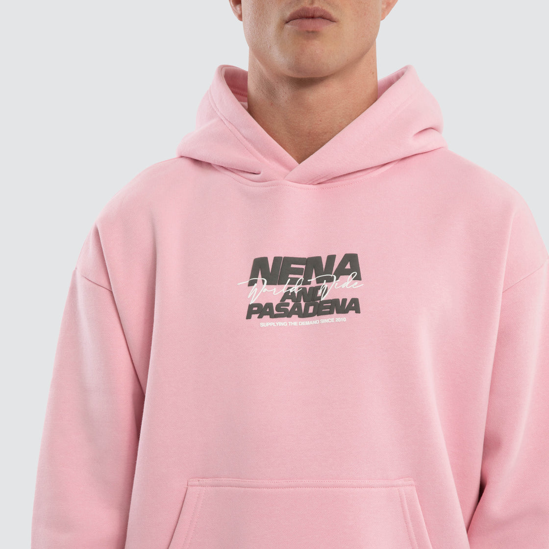 Nena And Pasadena Qualifying Relaxed Hoodie - Orchid Pink