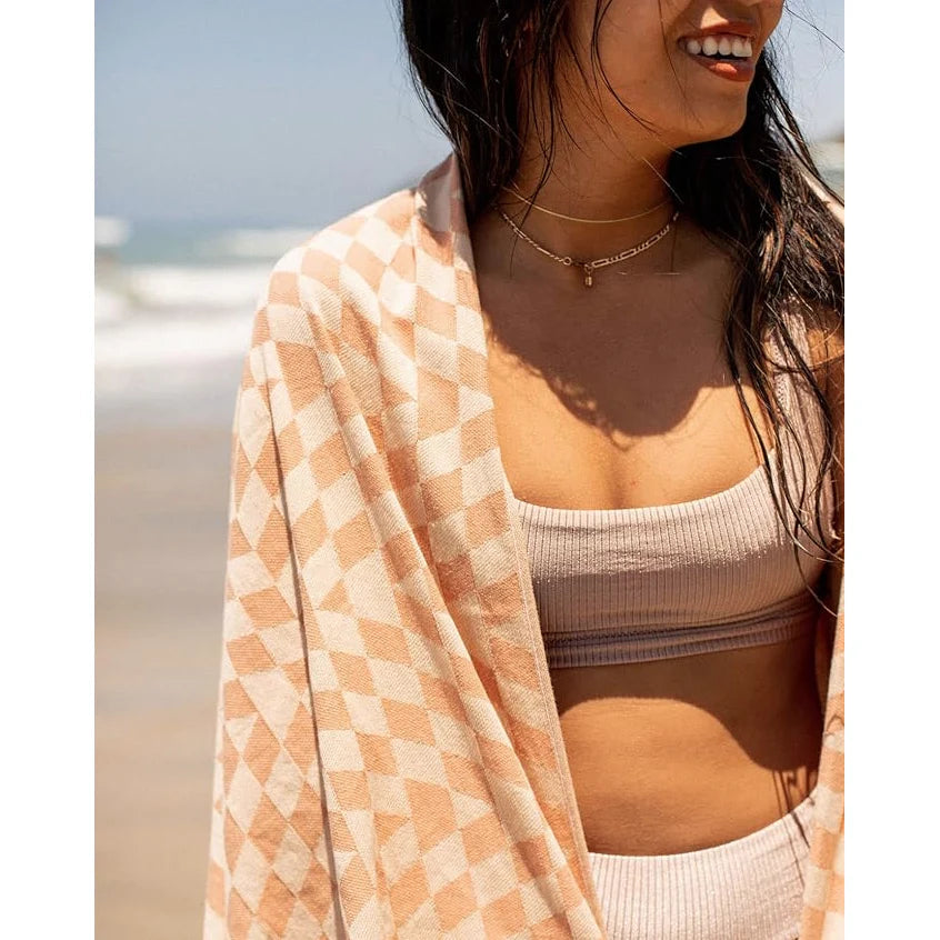 Leus Turkish Eco Towel - Terracotta