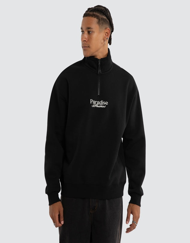 Nomadic Paradise Merch Pullover - Jet Black