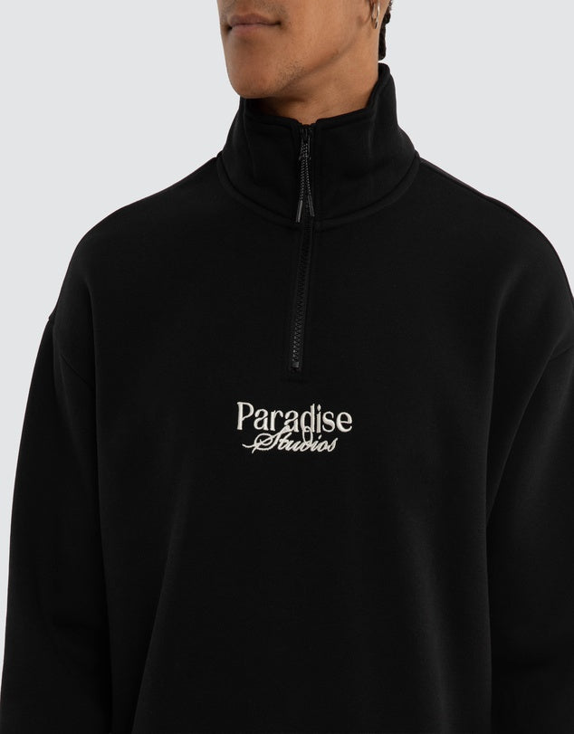 Nomadic Paradise Merch Pullover - Jet Black