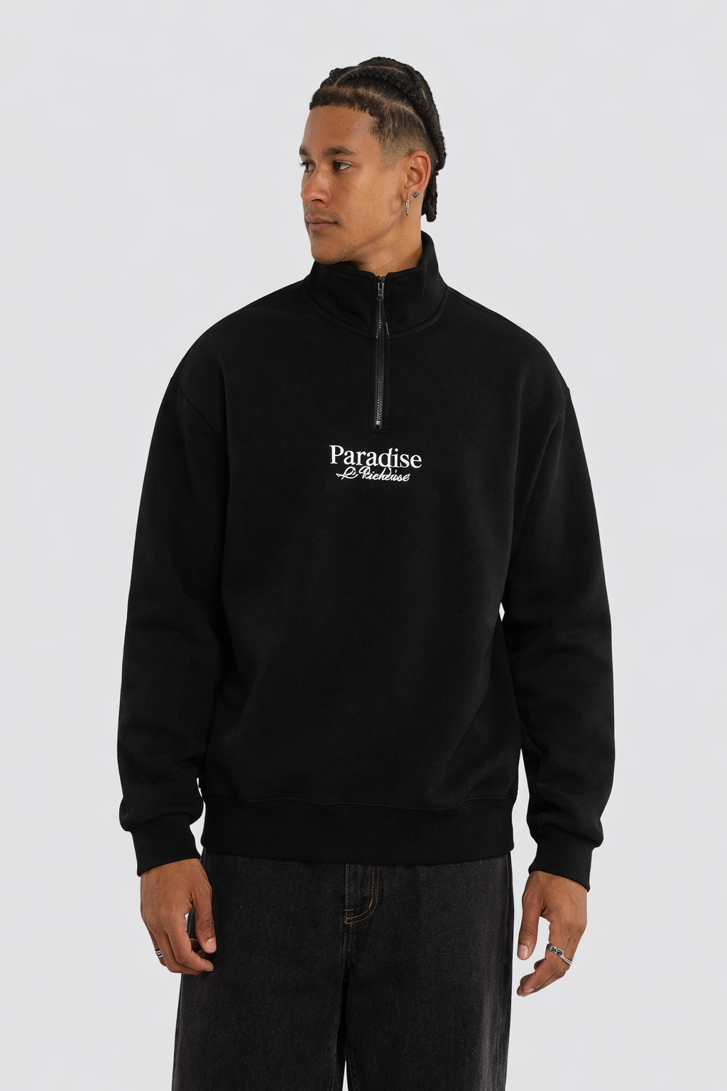 Nomadic Paradise Merch Pullover - Jet Black