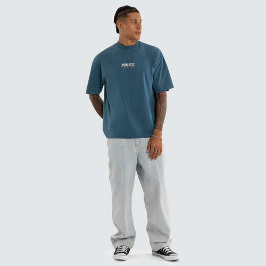 Nomadic Paradise Mainland Street Tee - Real Teal
