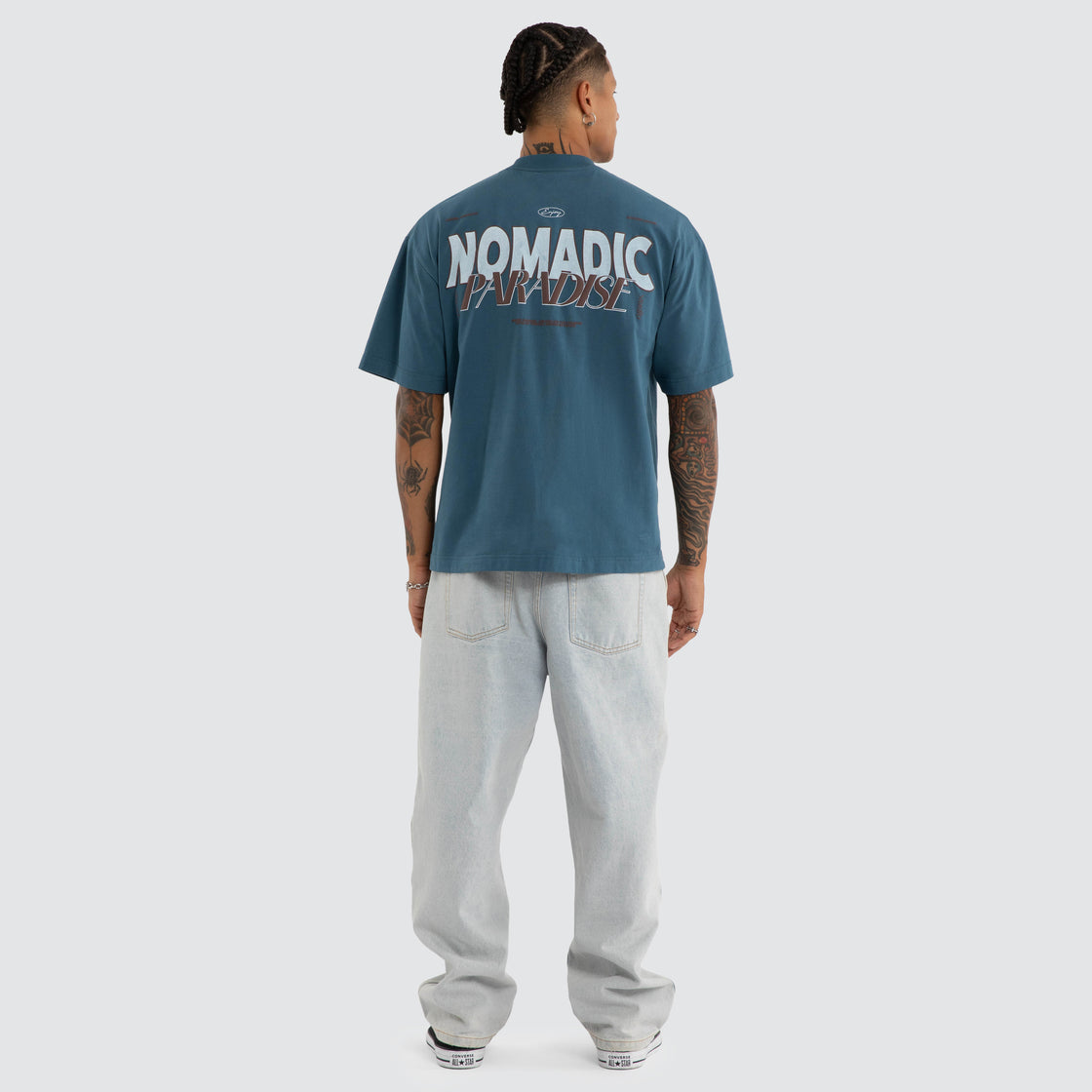 Nomadic Paradise Mainland Street Tee - Real Teal