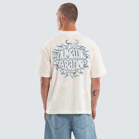 Nomadic Paradise Blaze Street Tee - Tofu