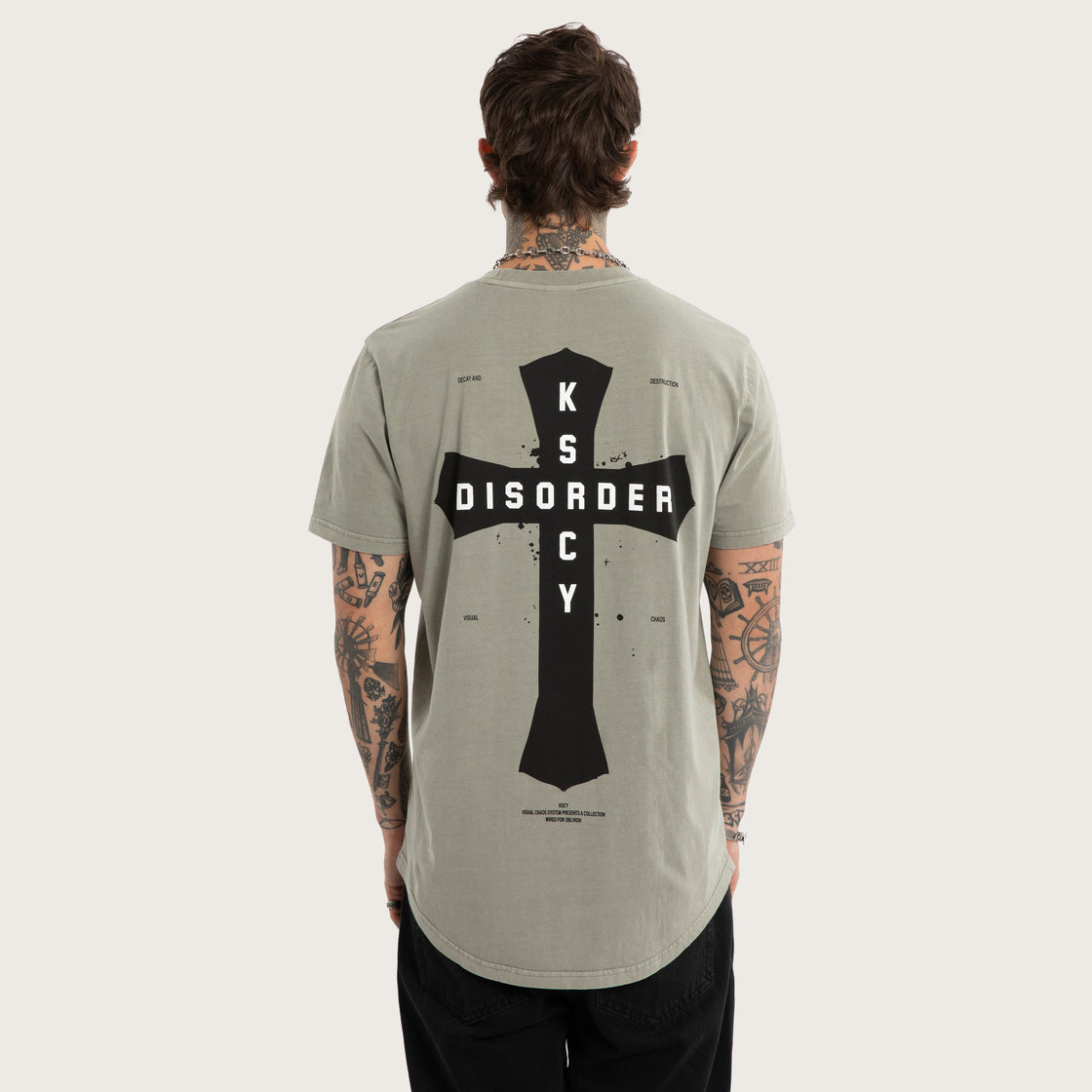 Kiss Chacey Hyped Dual Curved Tee - Pigment Shadow