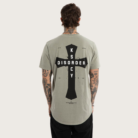 Kiss Chacey Hyped Dual Curved Tee - Pigment Shadow