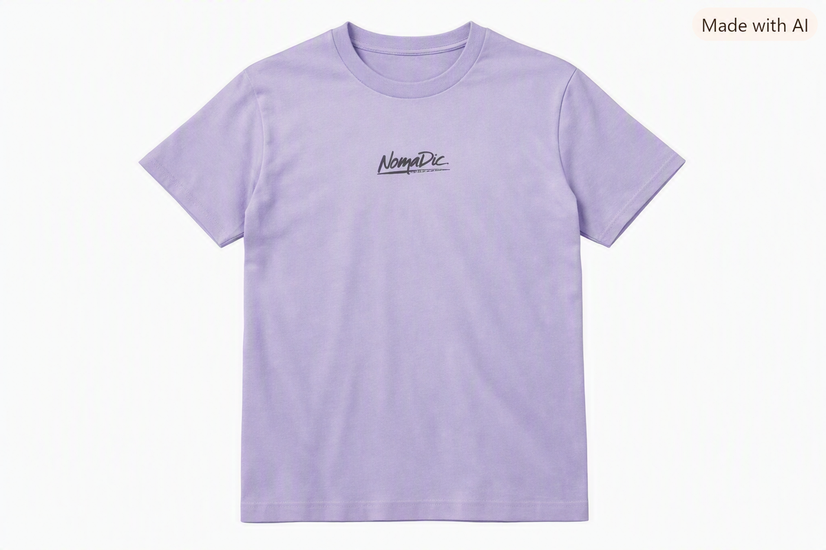 Nomadic Paradise Big Sur Tee - Minimal Grey