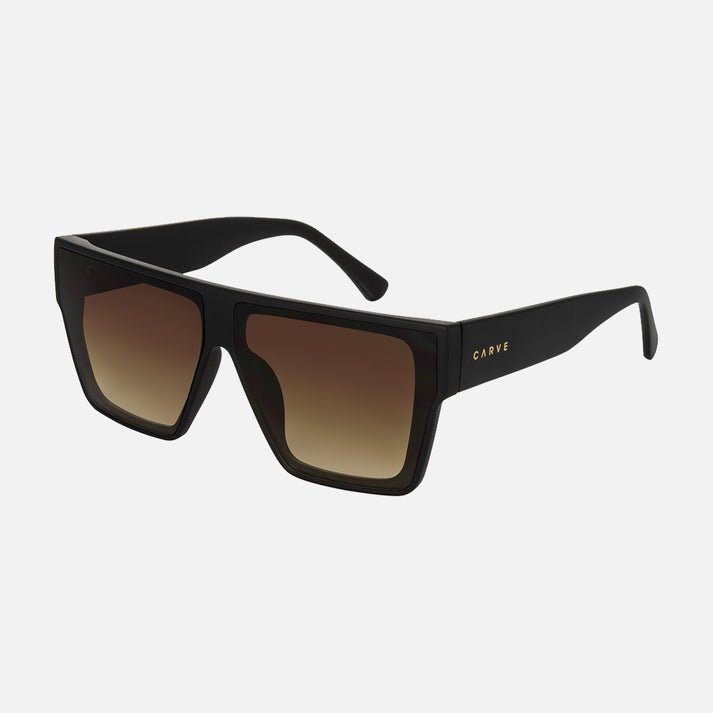 Carve The Saint Matt Black Frame with Brown Gradient Lens
