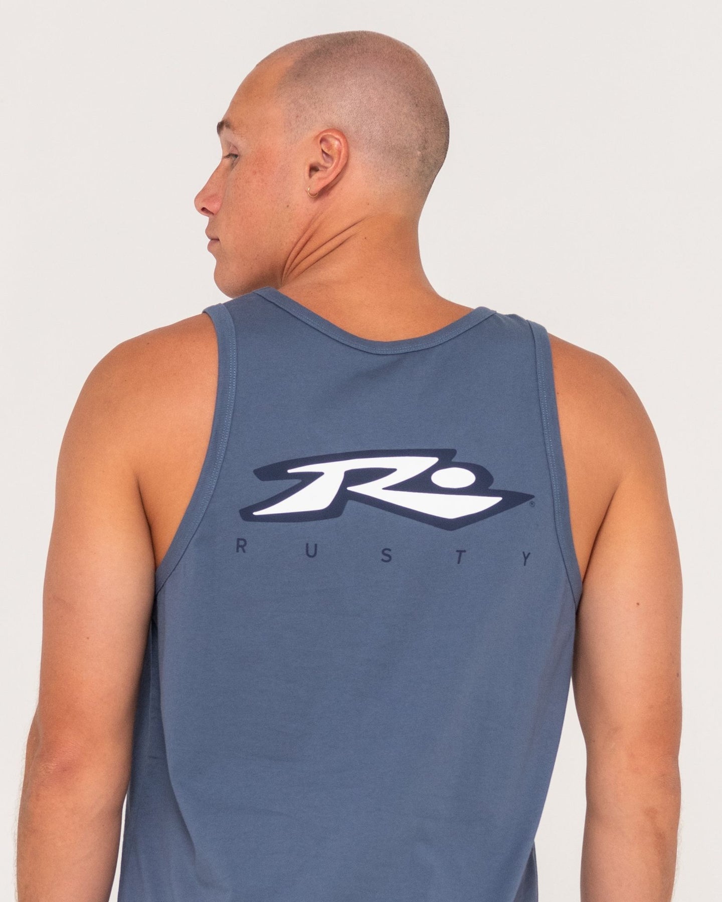 Rusty Registered Tank - China Blue