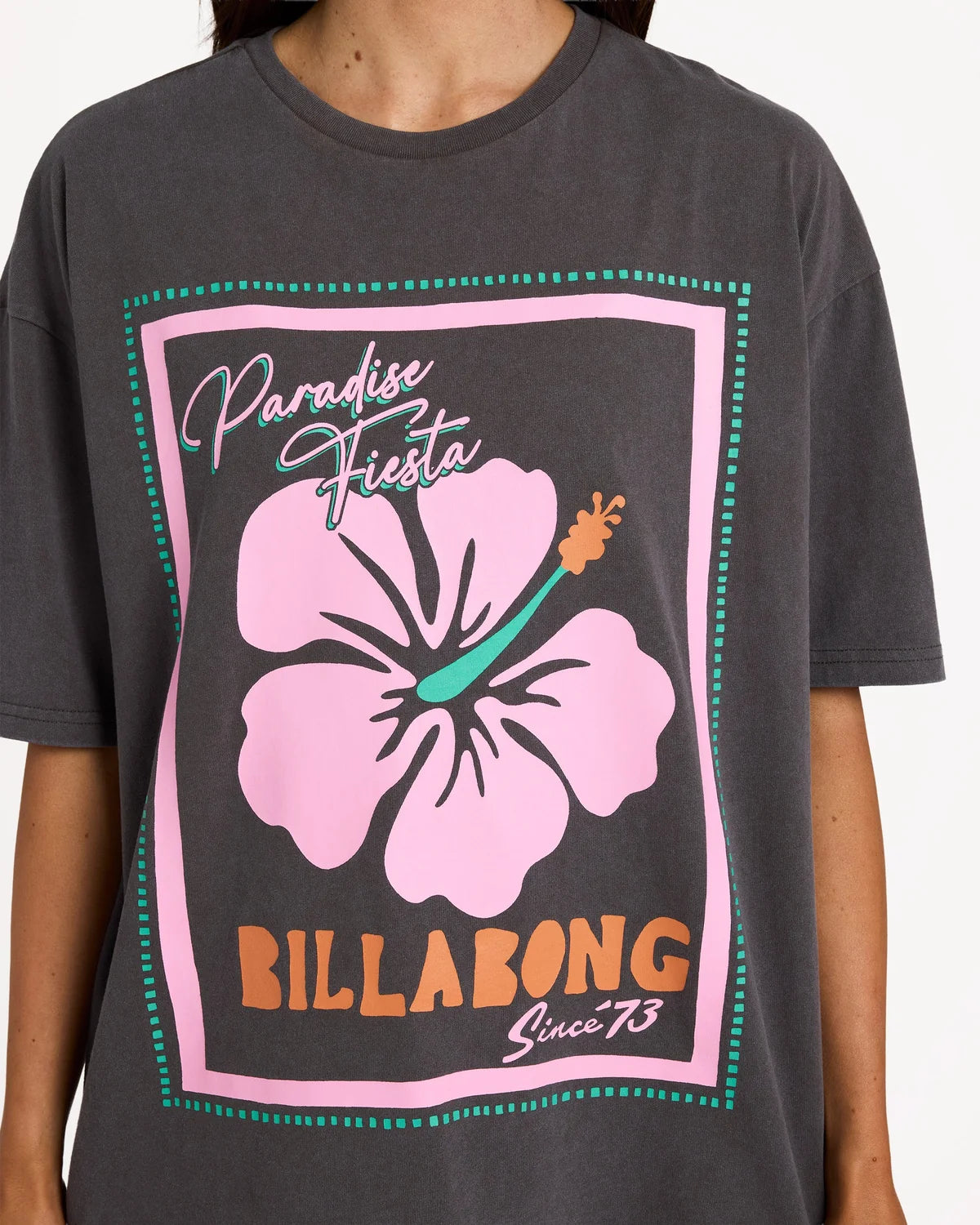Billabong Paradise Fiesta Tee - Off Black