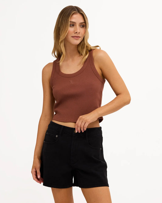 Billabong Rerun Tank - Brownstone
