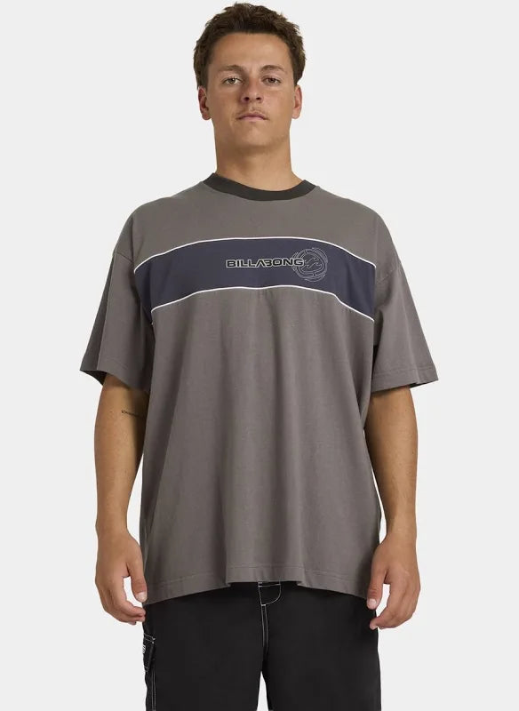 Billabong Panel SS Tee - Pewter