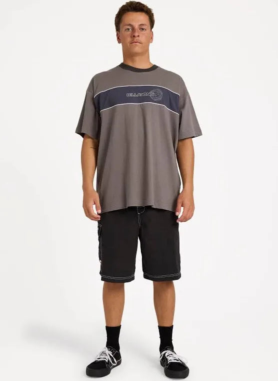 Billabong Panel SS Tee - Pewter