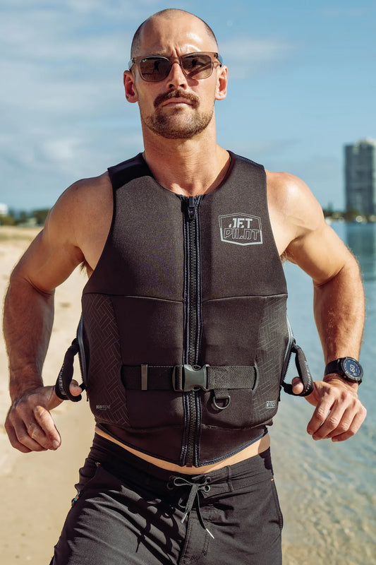 Jetpilot Cause Mens S-Grip F/E Eco Vest - Black
