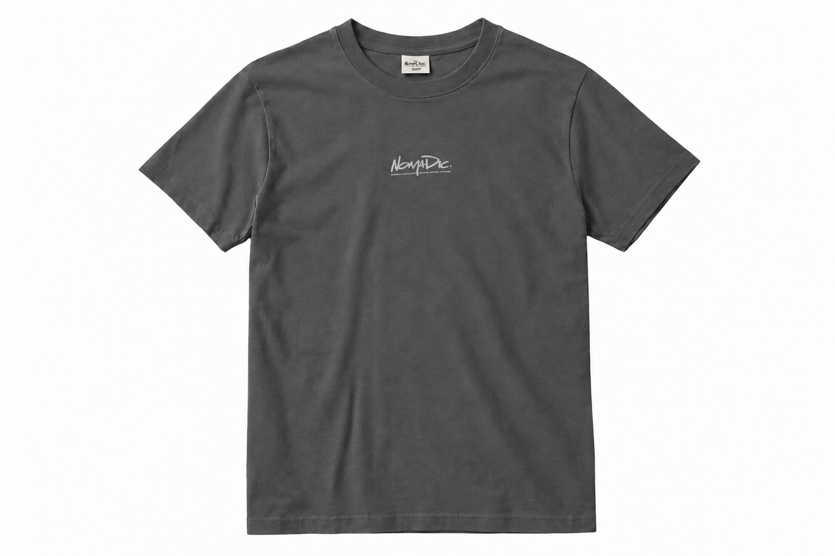 Nomadic Paradise Big Sur Tee - Charcoal