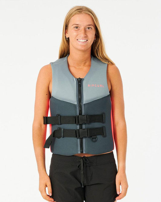 Rip Curl Omega Buoyancy Vest - Charcoal Grey