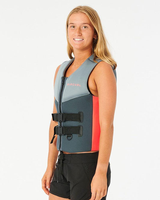 Rip Curl Omega Buoyancy Vest - Charcoal Grey