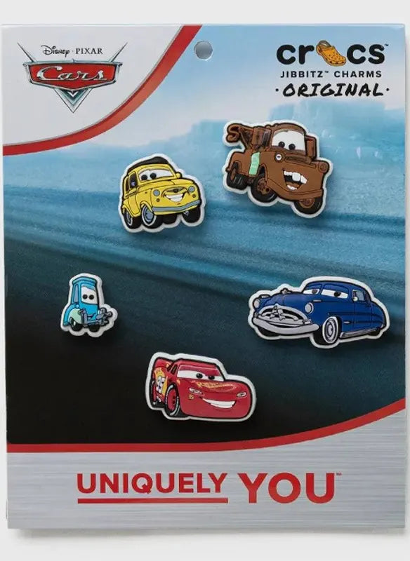 Crocs Jibbitz Charms 5 Pack - Disney Pixar Cars