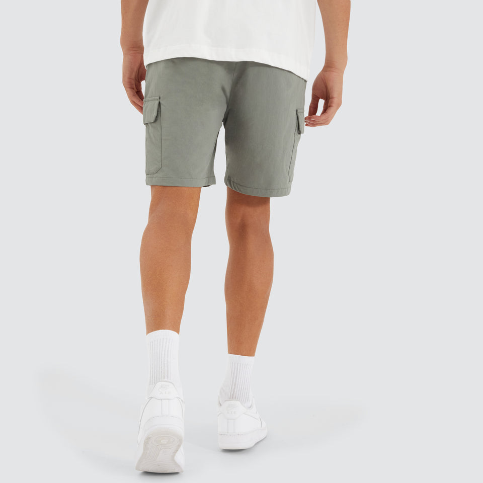 Nena And Pasadena S150 Slim Strech Cargo Short - Slate Grey