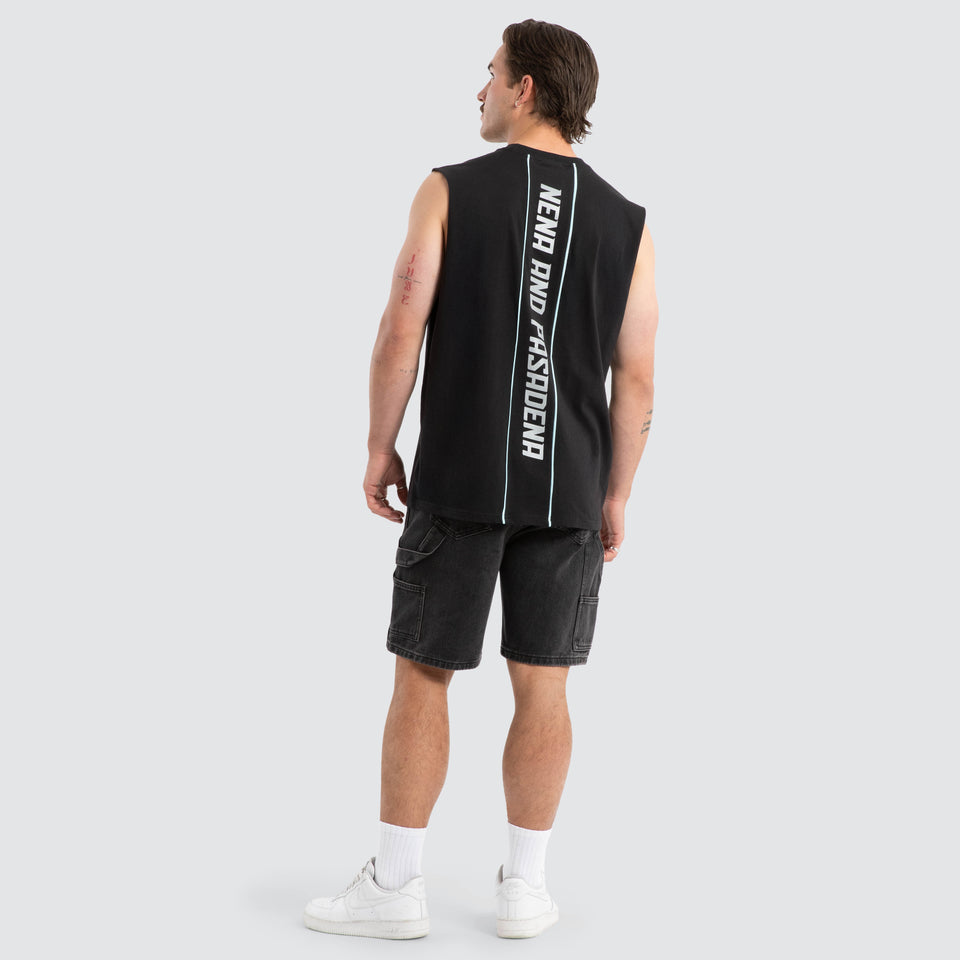 Nena And Pasadena Vision Relaxed Muscle - Jet Black