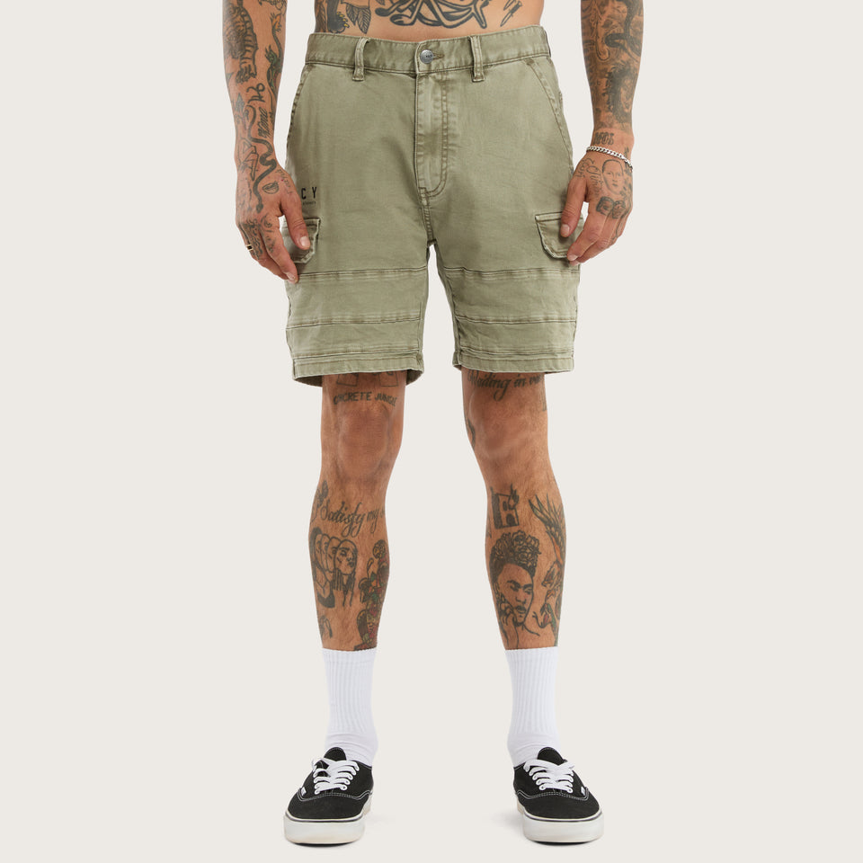 Kiss Chacey Salem Cargo Short - Vintage Khaki
