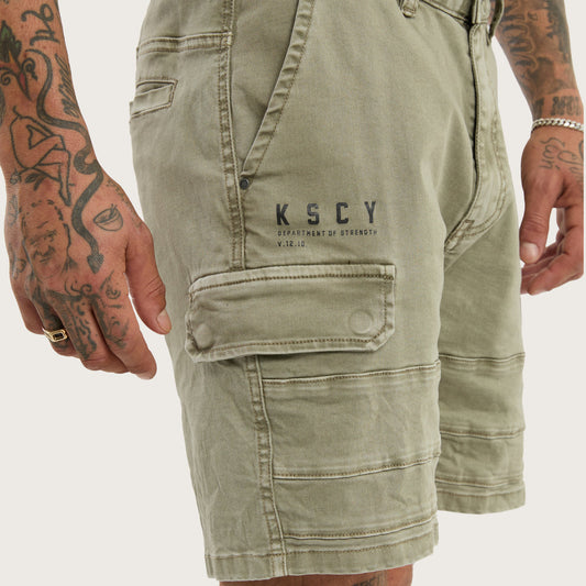 Kiss Chacey Salem Cargo Short - Vintage Khaki