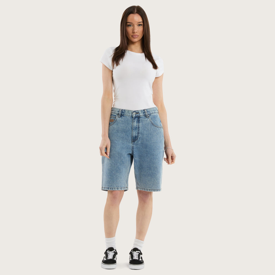 Kiss Chacey K6 Denim Jort - Trashed Blue