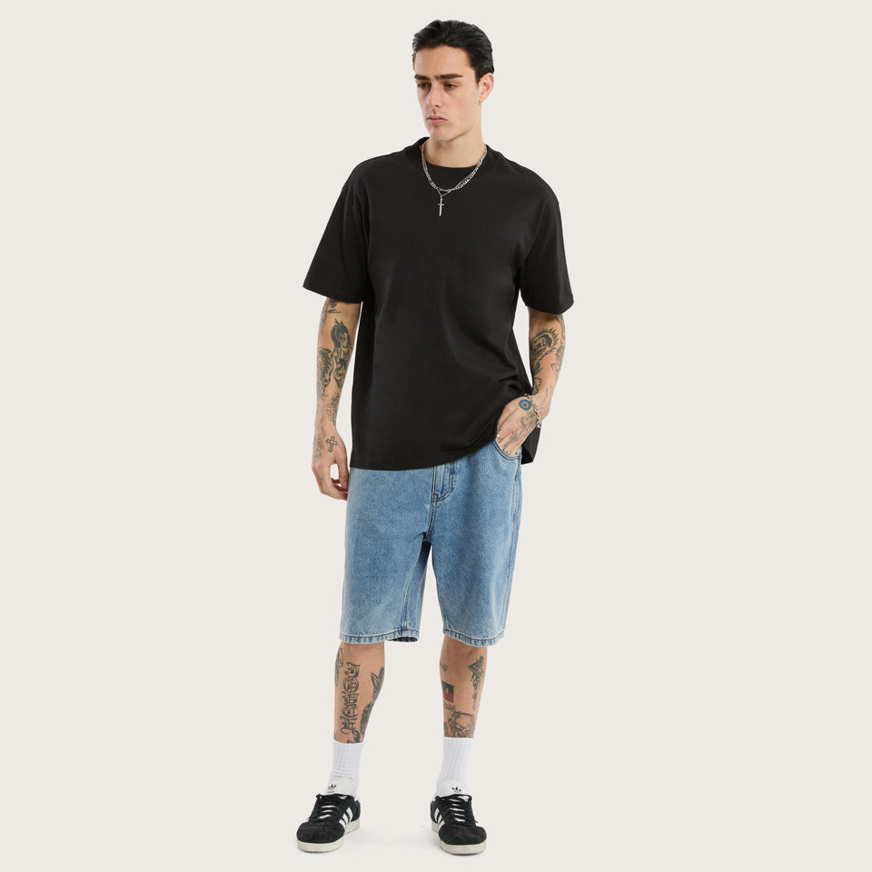 Kiss Chacey K6 Denim Jort - Trashed Blue