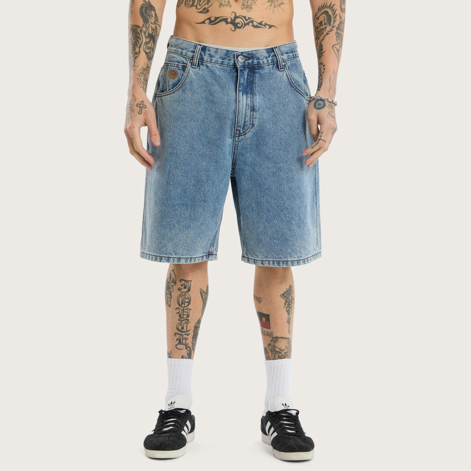 Kiss Chacey K6 Denim Jort - Trashed Blue