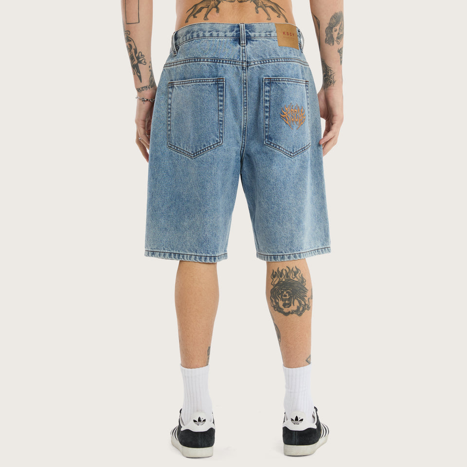 Kiss Chacey K6 Denim Jort - Trashed Blue