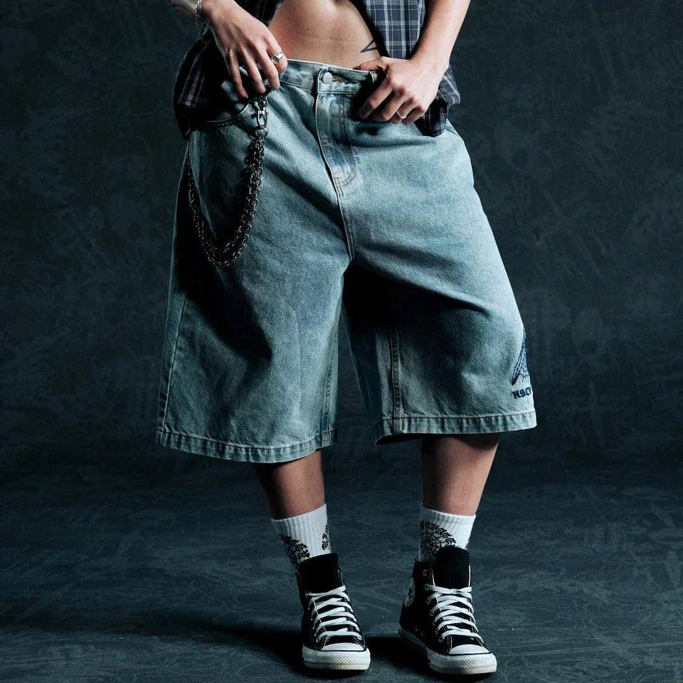 Kiss Chacey K6 Denim Jort - Trashed Blue - Guys & Girls Surf n Street