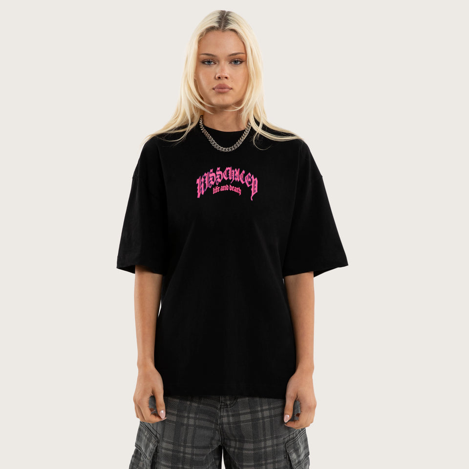 Kiss Chacey Shield Street Tee - Jet Black