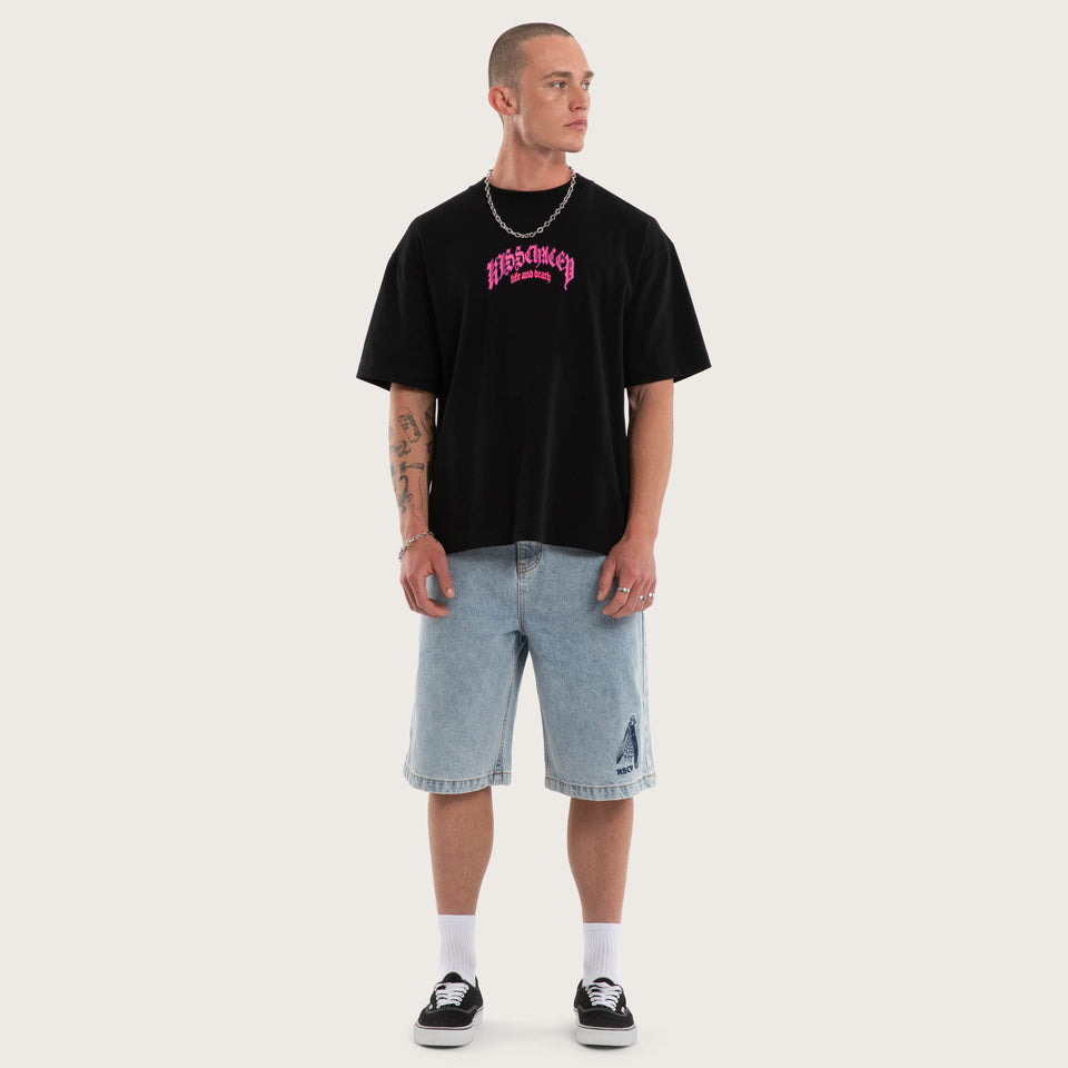 Kiss Chacey Shield Street Tee - Jet Black