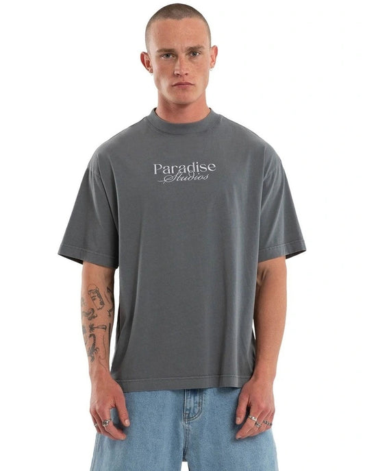 Nomadic Paradise Merch Street Tee - Pigment Dark Slate