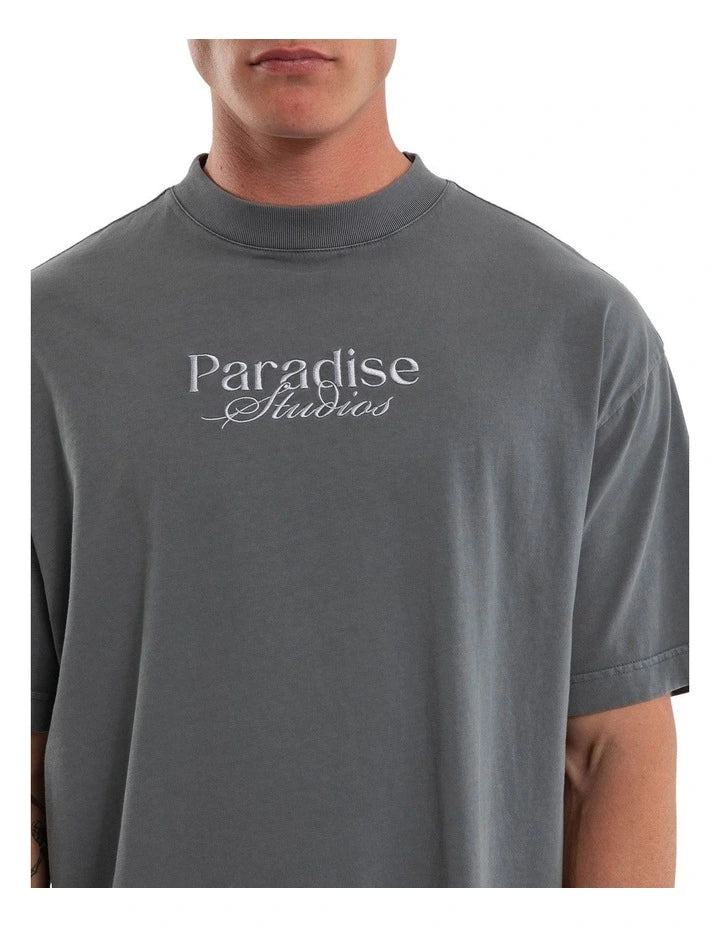 Nomadic Paradise Merch Street Tee - Pigment Dark Slate