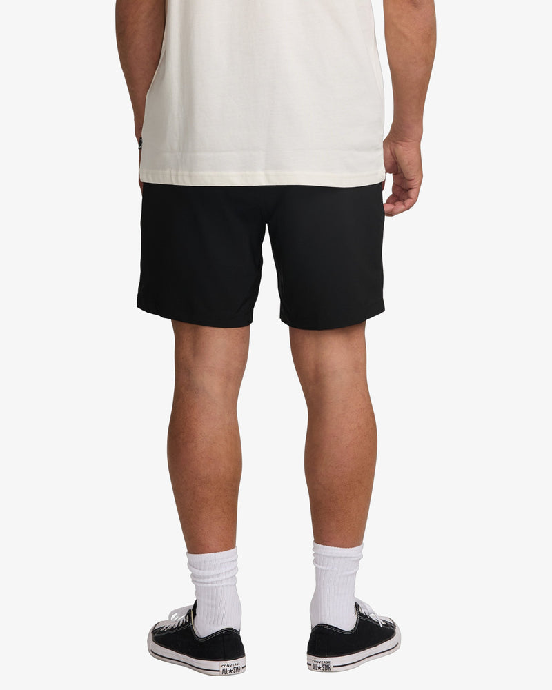 Billabong Surftrek Elastic Hybrid Shorts -Black