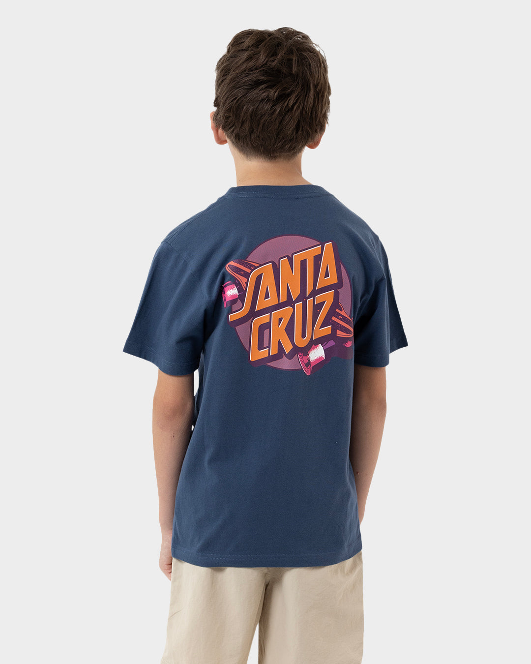Santa Cruz Summer 76 Tee - Dark Blue