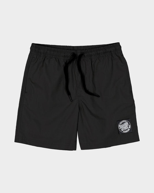 Santa Cruz MFG Cruzier Solid Beach Short - Black